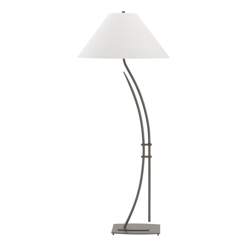 Hubbardton Forge 241952-SKT-07-SF2155 One Light Floor Lamp, Dark Smoke