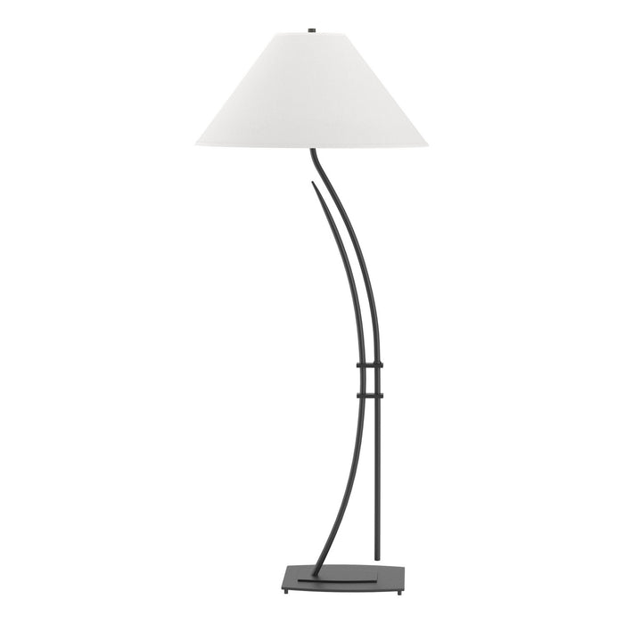 Hubbardton Forge 241952-SKT-10-SF2155 One Light Floor Lamp, Black