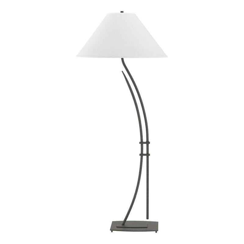 Hubbardton Forge 241952-SKT-20-SF2155 One Light Floor Lamp, Natural Iron