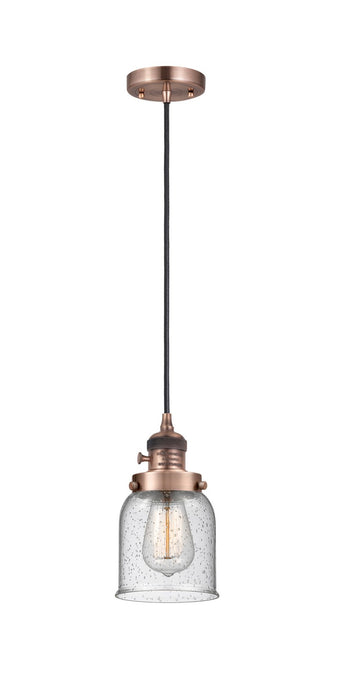 Innovations 201CSW-AC-G54 One Light Mini Pendant, Antique Copper