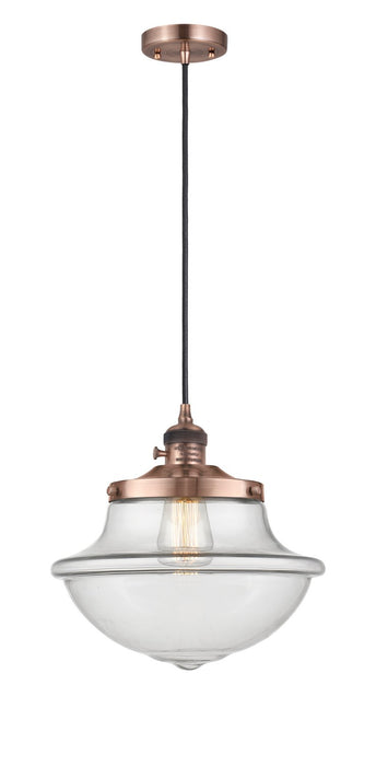 Innovations 201CSW-AC-G542-LED LED Mini Pendant, Antique Copper