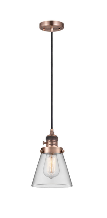 Innovations 201CSW-AC-G62-LED LED Mini Pendant, Antique Copper