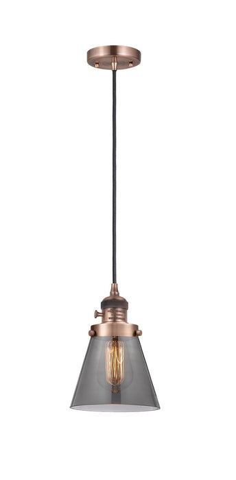 Innovations 201CSW-AC-G63-LED LED Mini Pendant, Antique Copper