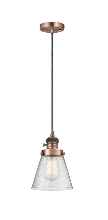 Innovations 201CSW-AC-G64-LED LED Mini Pendant, Antique Copper