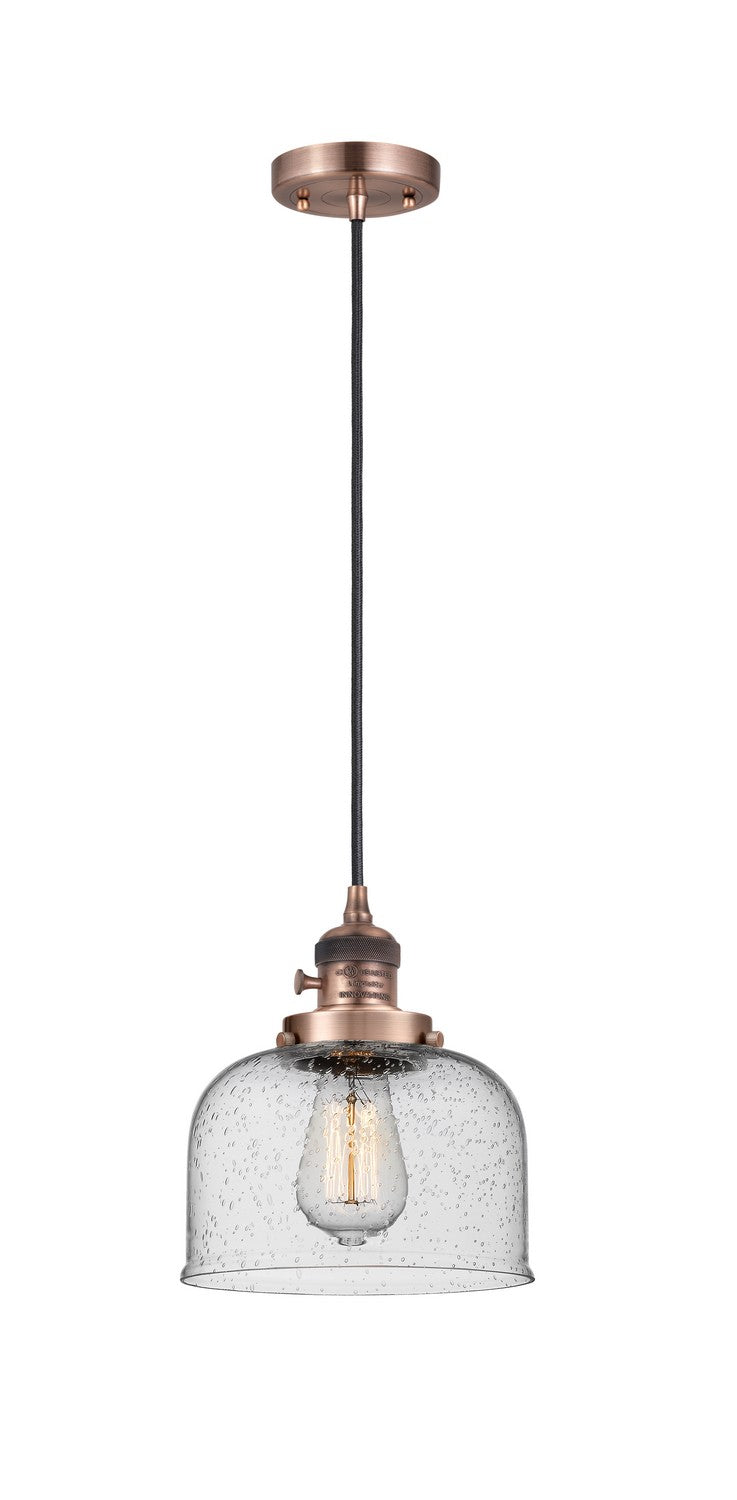 Innovations 201CSW-AC-G74-LED LED Mini Pendant, Antique Copper