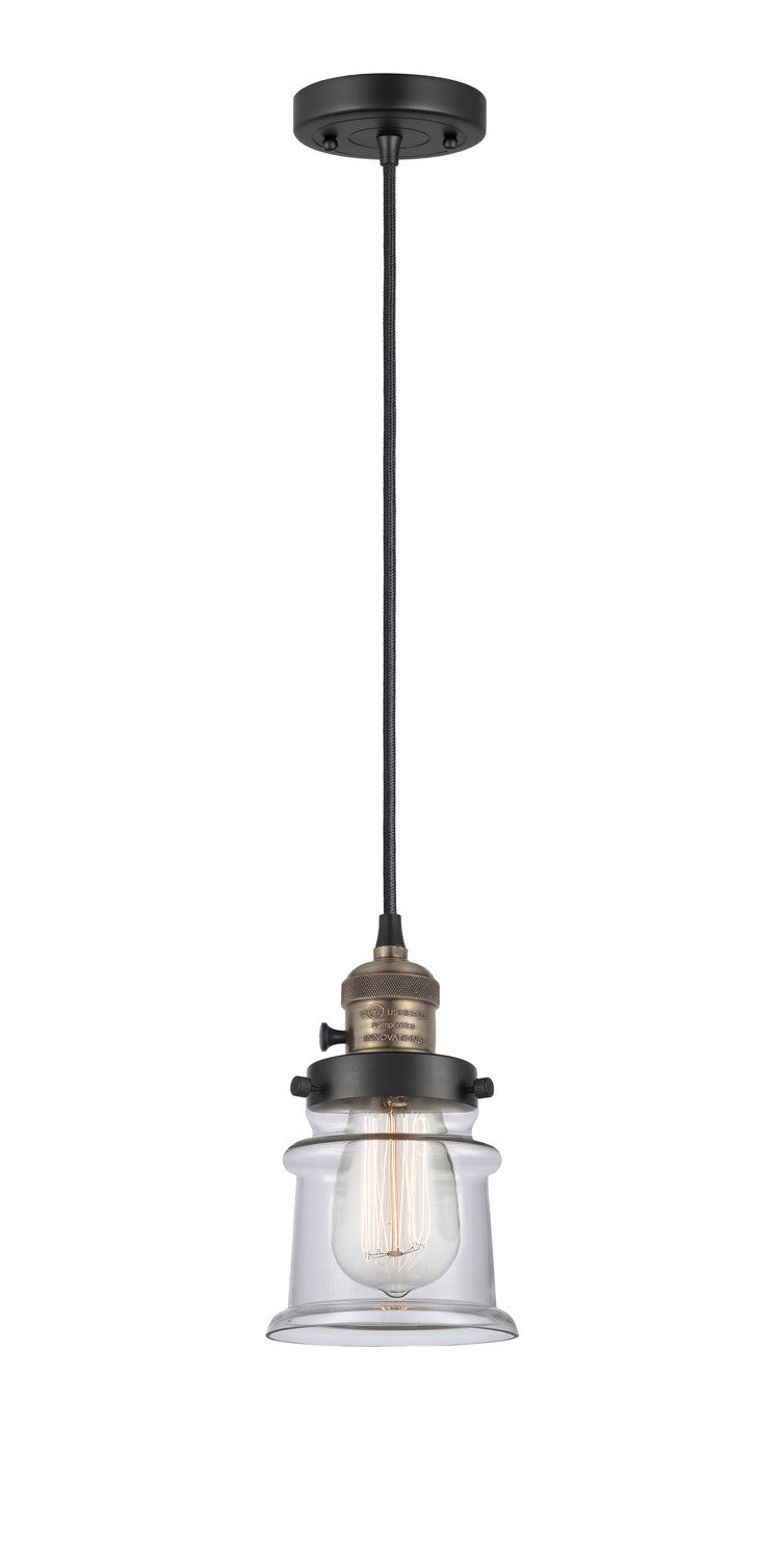 Innovations 201CSW-BAB-G182S-LED LED Mini Pendant, Black Antique Brass