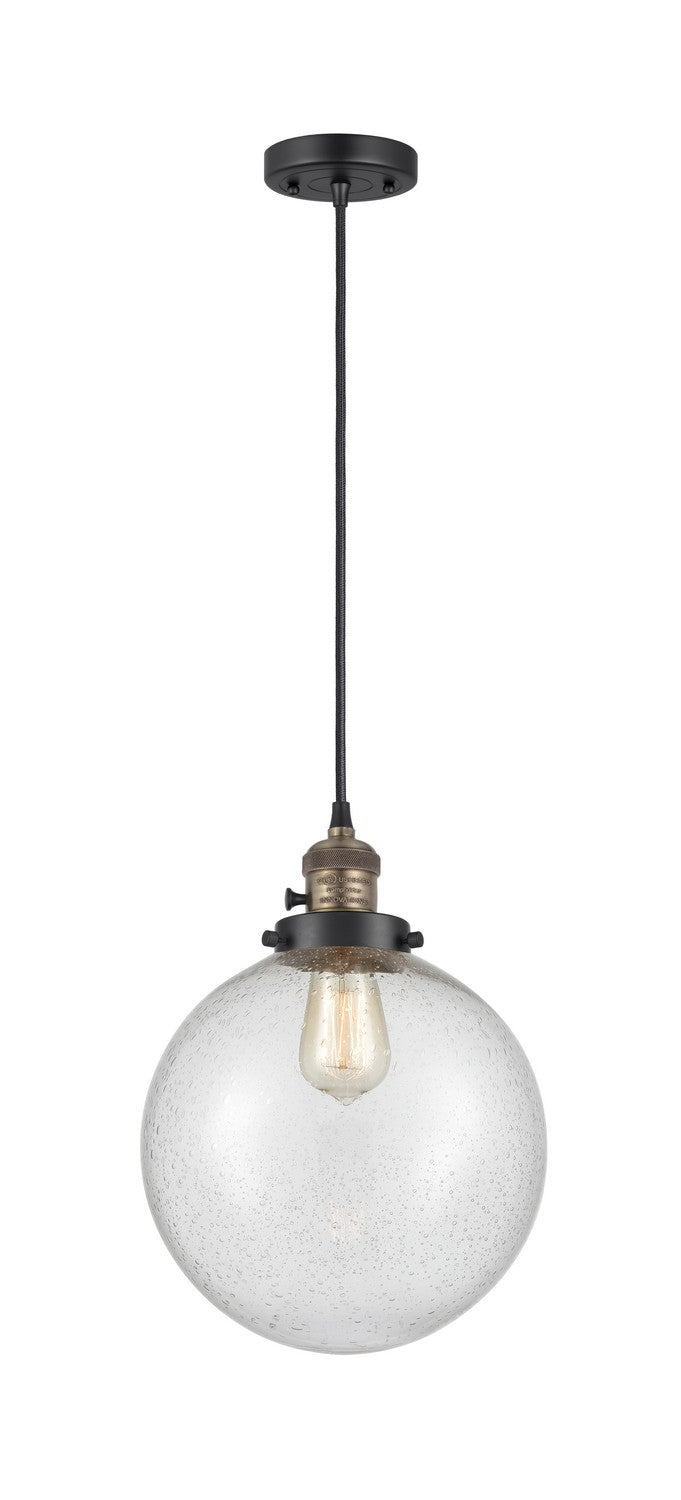 Innovations 201CSW-BAB-G204-10-LED LED Mini Pendant, Black Antique Brass