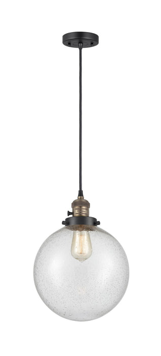 Innovations 201CSW-BAB-G204-10-LED LED Mini Pendant, Black Antique Brass