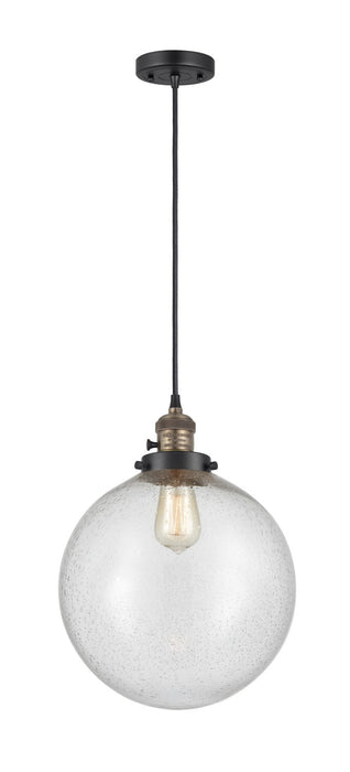 Innovations 201CSW-BAB-G204-12-LED LED Mini Pendant, Black Antique Brass