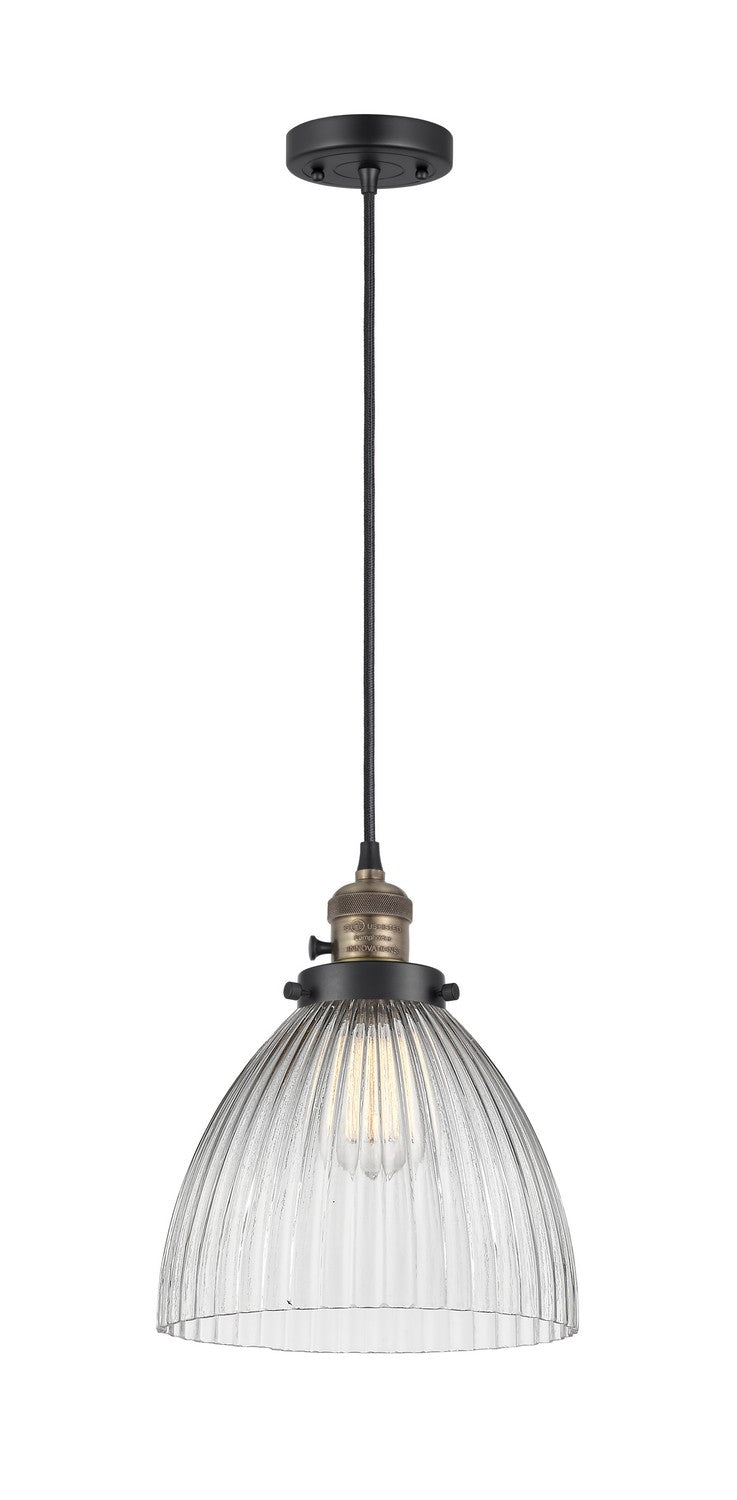 Innovations 201CSW-BAB-G222-LED LED Mini Pendant, Black Antique Brass