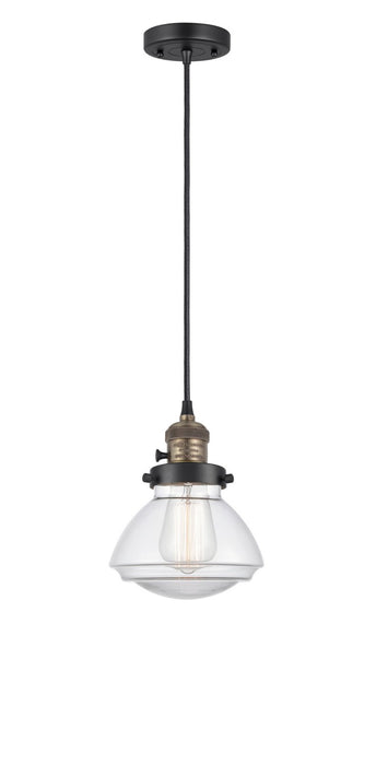 Innovations 201CSW-BAB-G322-LED LED Mini Pendant, Black Antique Brass