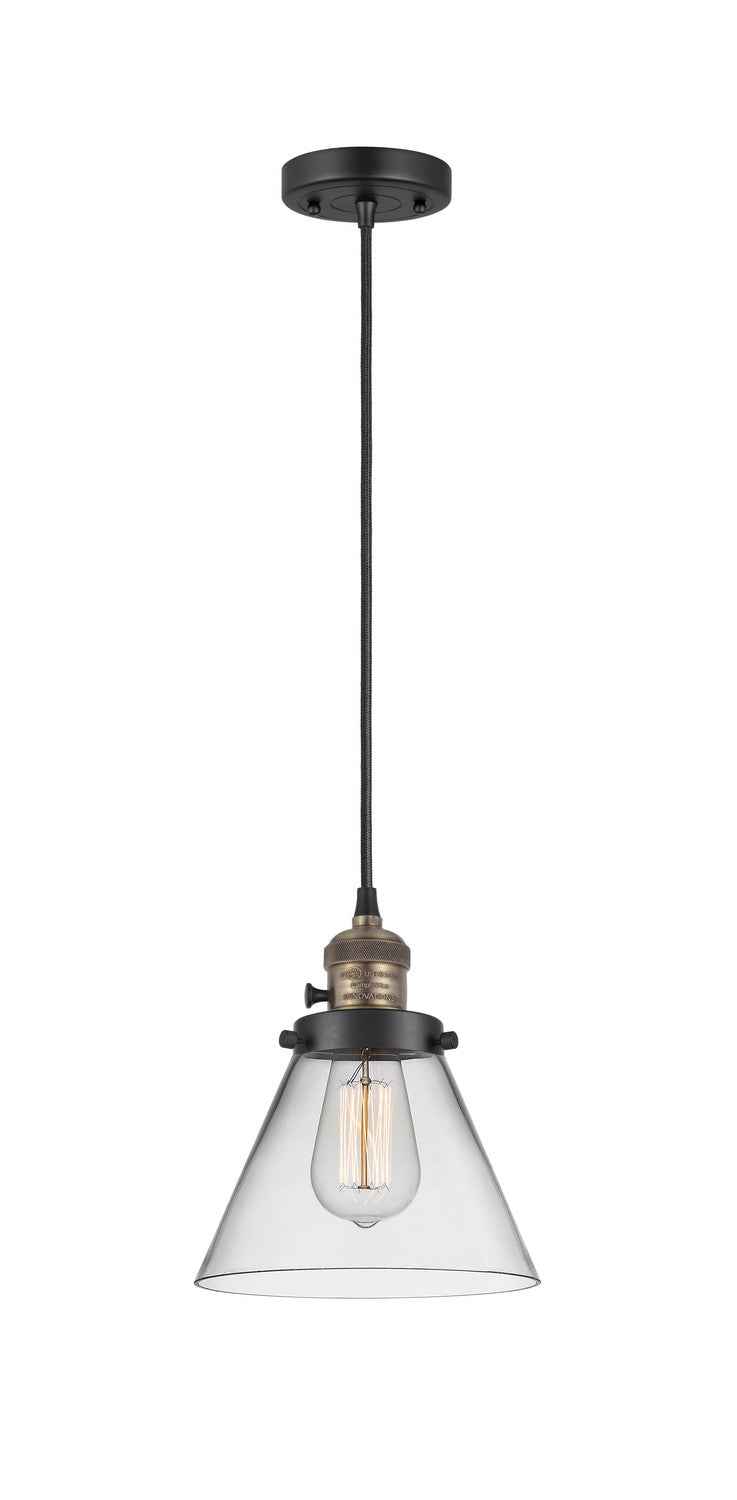 Innovations 201CSW-BAB-G42-LED LED Mini Pendant, Black Antique Brass