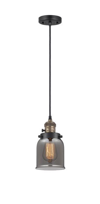 Innovations 201CSW-BAB-G53-LED LED Mini Pendant, Black Antique Brass