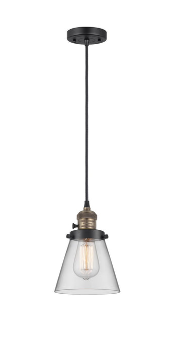 Innovations 201CSW-BAB-G62 One Light Mini Pendant, Black Antique Brass