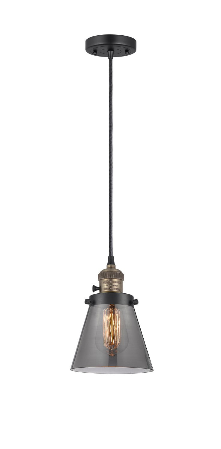 Innovations 201CSW-BAB-G63-LED LED Mini Pendant, Black Antique Brass