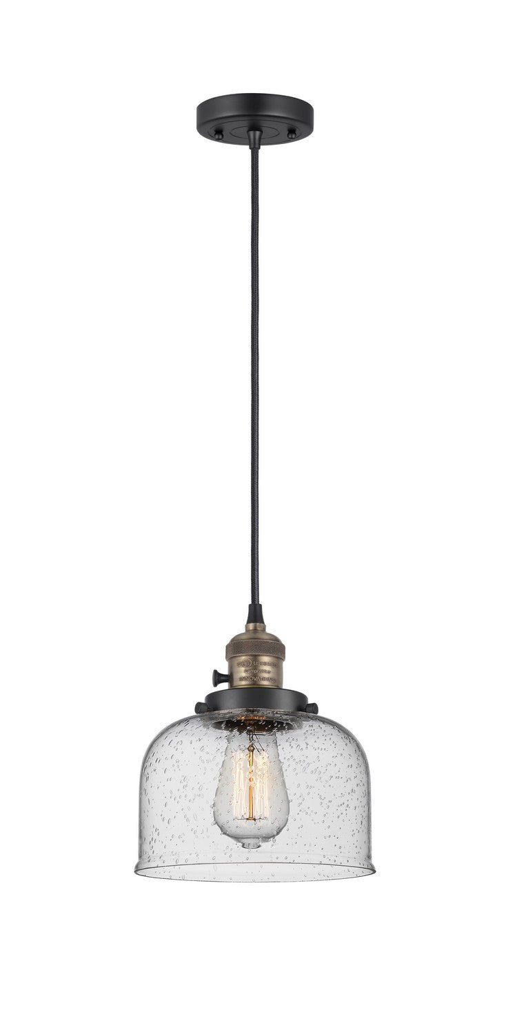 Innovations 201CSW-BAB-G74-LED LED Mini Pendant, Black Antique Brass