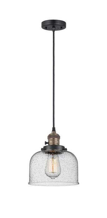 Innovations 201CSW-BAB-G74-LED LED Mini Pendant, Black Antique Brass