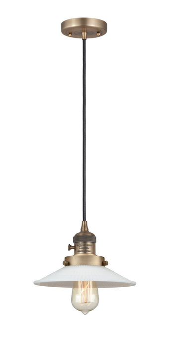 Innovations 201CSW-BB-G1 One Light Mini Pendant, Brushed Brass