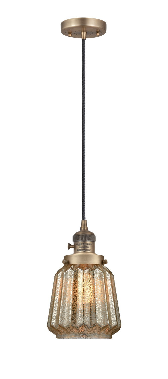 Innovations 201CSW-BB-G146-LED LED Mini Pendant, Brushed Brass