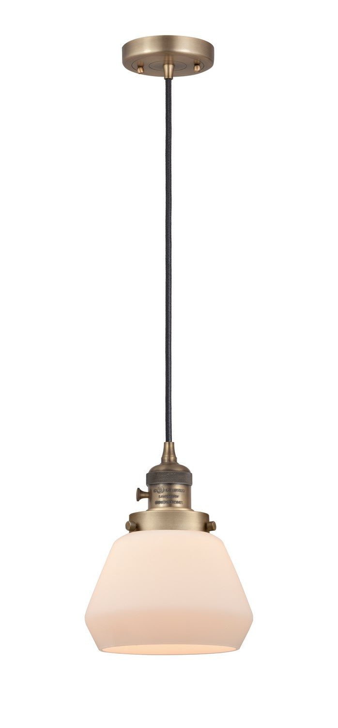 Innovations 201CSW-BB-G171-LED LED Mini Pendant, Brushed Brass