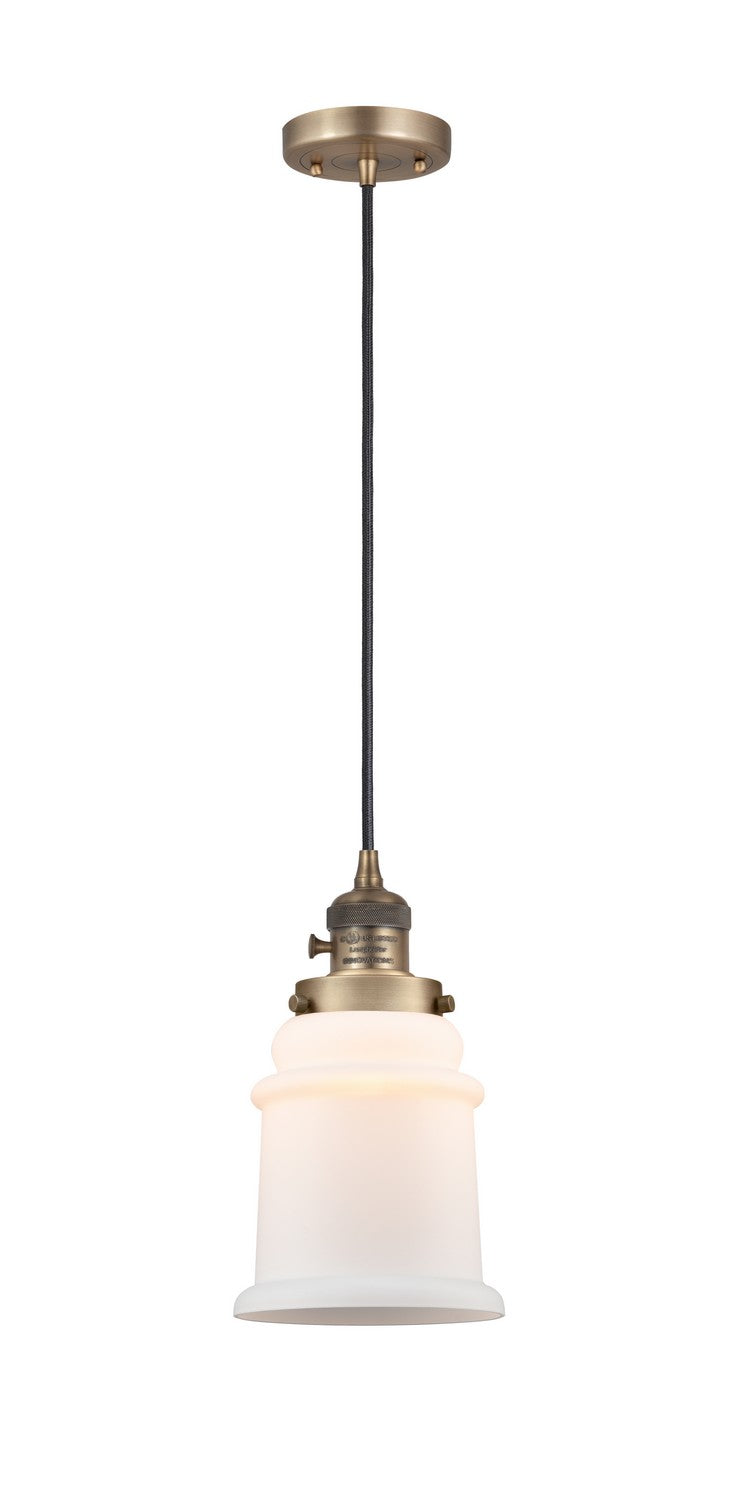 Innovations 201CSW-BB-G181-LED LED Mini Pendant, Brushed Brass