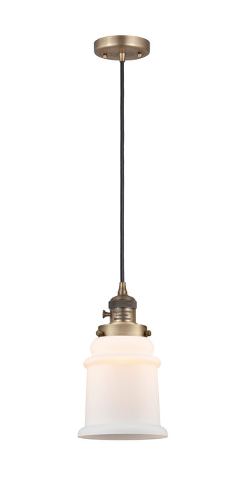 Innovations 201CSW-BB-G181-LED LED Mini Pendant, Brushed Brass