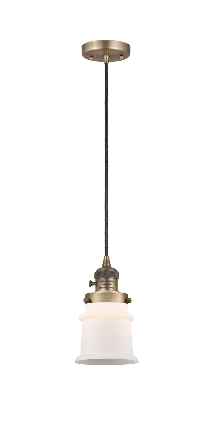 Innovations 201CSW-BB-G181S-LED LED Mini Pendant, Brushed Brass