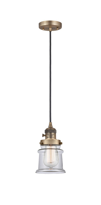 Innovations 201CSW-BB-G182S-LED LED Mini Pendant, Brushed Brass