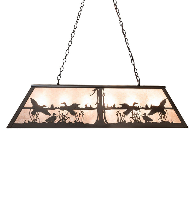 Meyda Tiffany 264160 Six Light Pendant, Timeless Bronze
