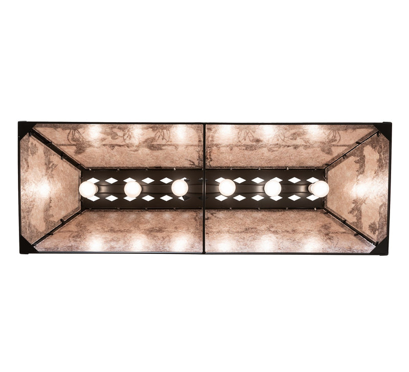 Meyda Tiffany 264160 Six Light Pendant, Timeless Bronze