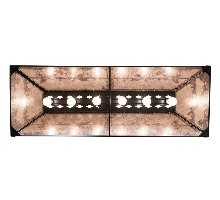Meyda Tiffany 264160 Six Light Pendant, Timeless Bronze