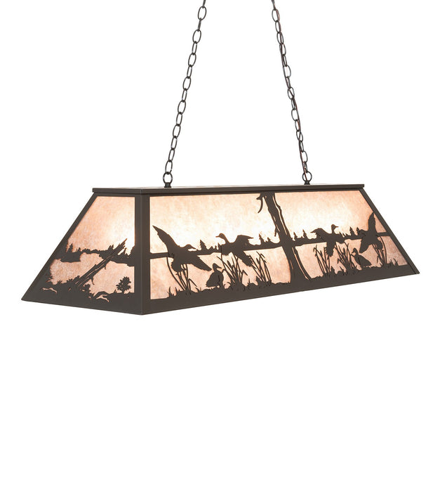 Meyda Tiffany 264160 Six Light Pendant, Timeless Bronze