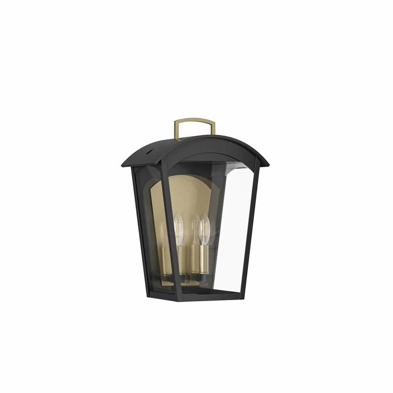 Lighting One E V1-27104BK-BU LED Wall Mount, Black
