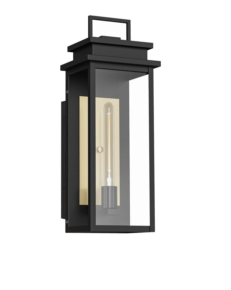 Lighting One E V1-29600BK-AB LED Wall Mount, Black