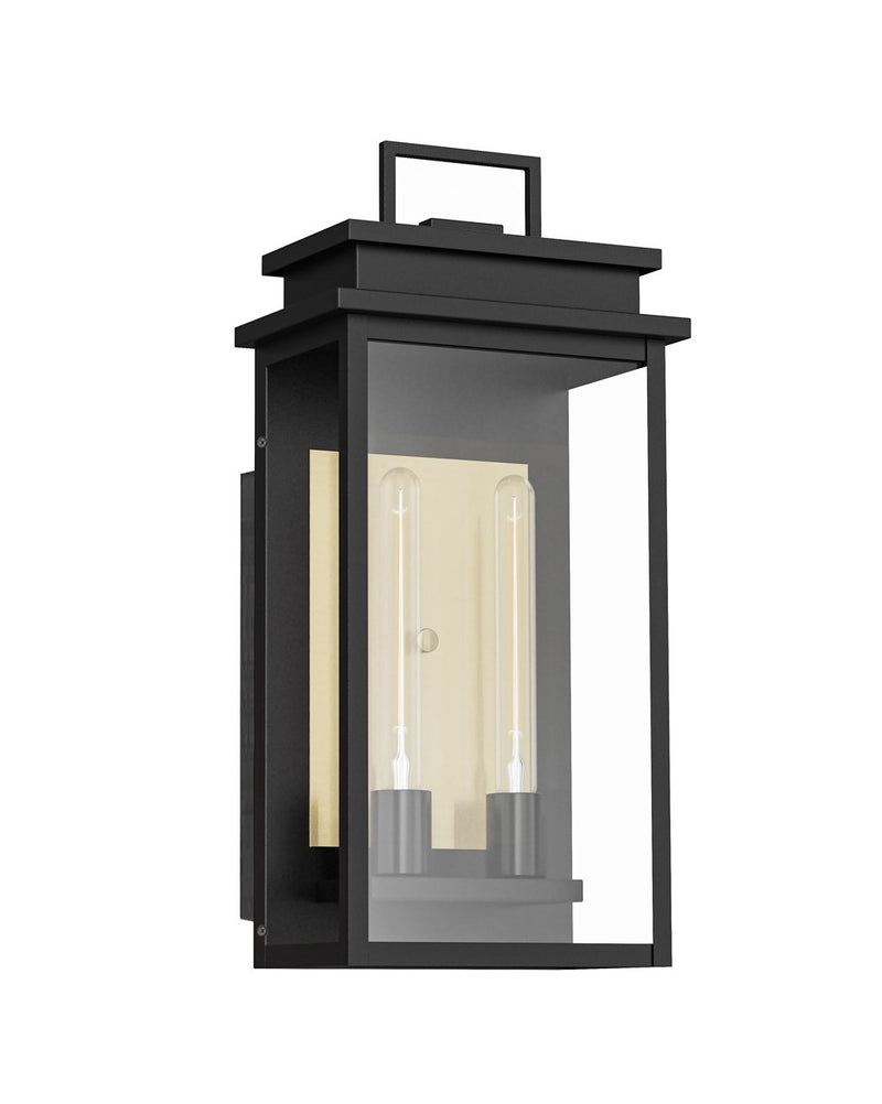 Lighting One E V1-29604BK-AB LED Wall Mount, Black