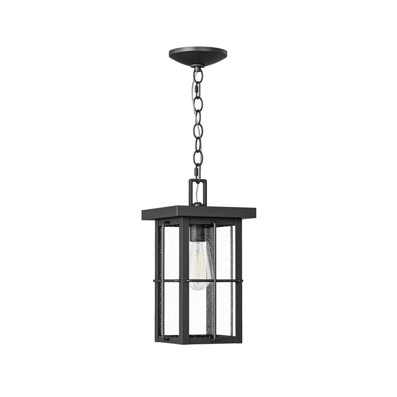 Lighting One E V1-29802MB LED Hanging Lantern, Museum Black