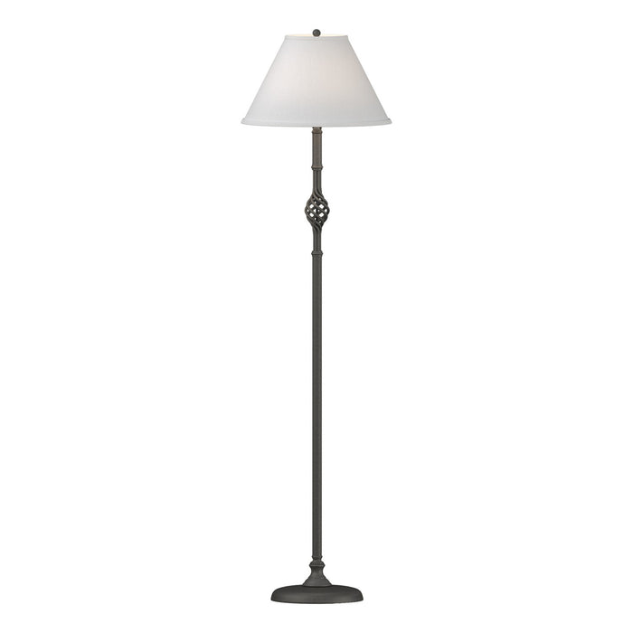 Hubbardton Forge 242161-SKT-20-SF1755 One Light Floor Lamp, Natural Iron
