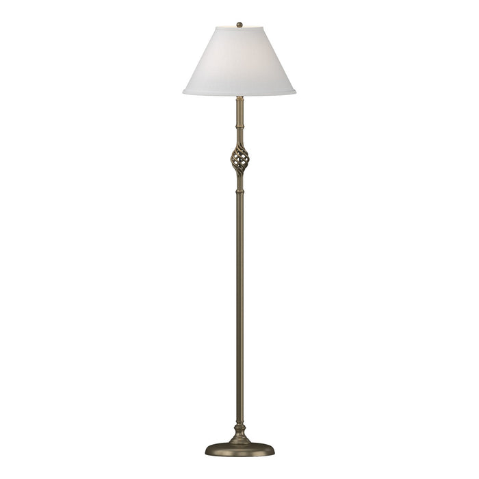 Hubbardton Forge 242161-SKT-84-SF1755 One Light Floor Lamp, Soft Gold