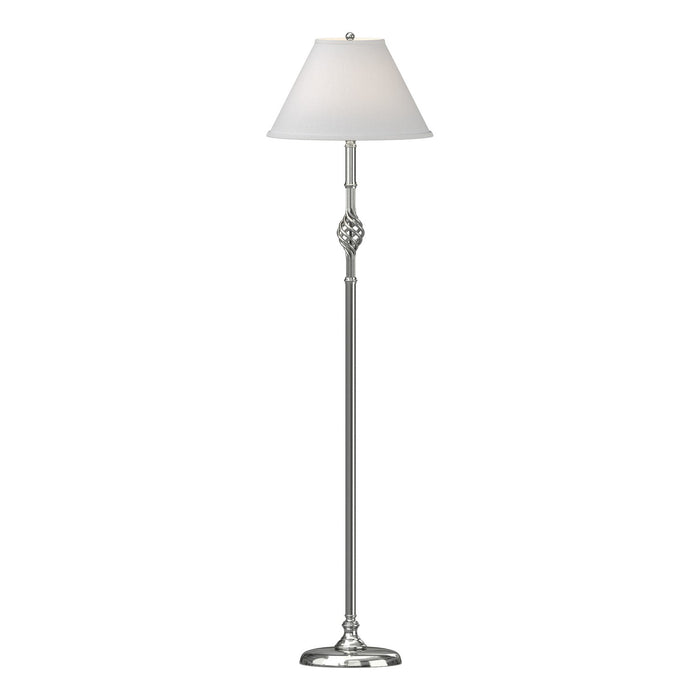 Hubbardton Forge 242161-SKT-85-SF1755 One Light Floor Lamp, Sterling