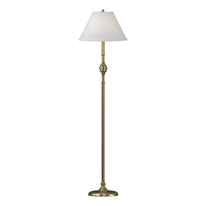 Hubbardton Forge 242161-SKT-86-SF1755 One Light Floor Lamp, Modern Brass