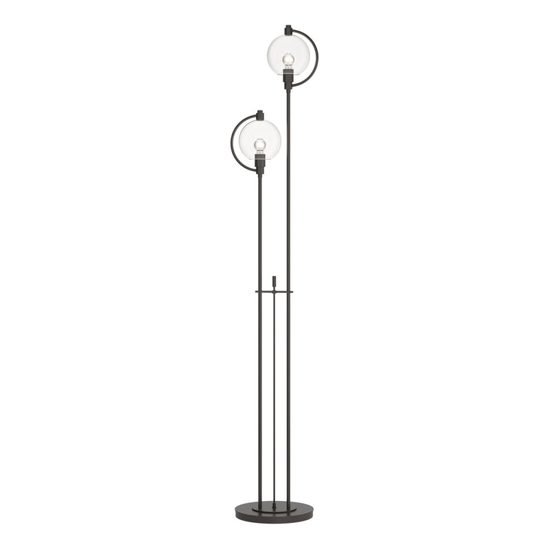 Hubbardton Forge 242210-SKT-14-ZM0436 Two Light Floor Lamp, Oil Rubbed Bronze