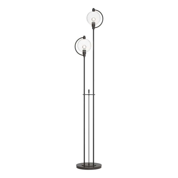 Hubbardton Forge 242210-SKT-14-ZM0436 Two Light Floor Lamp, Oil Rubbed Bronze