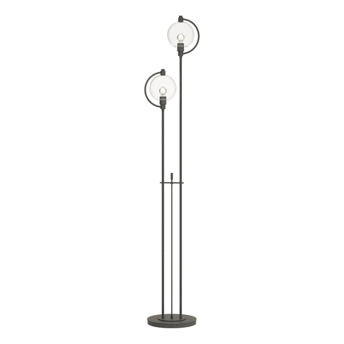 Hubbardton Forge 242210-SKT-20-ZM0436 Two Light Floor Lamp, Natural Iron
