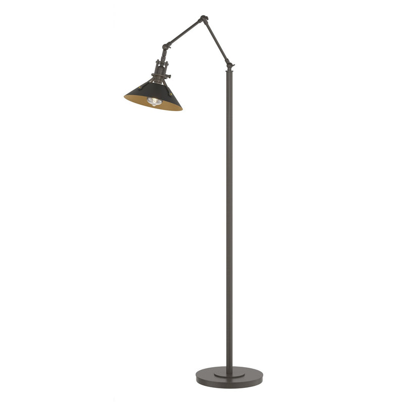 Hubbardton Forge 242215-SKT-07-10 One Light Floor Lamp, Dark Smoke