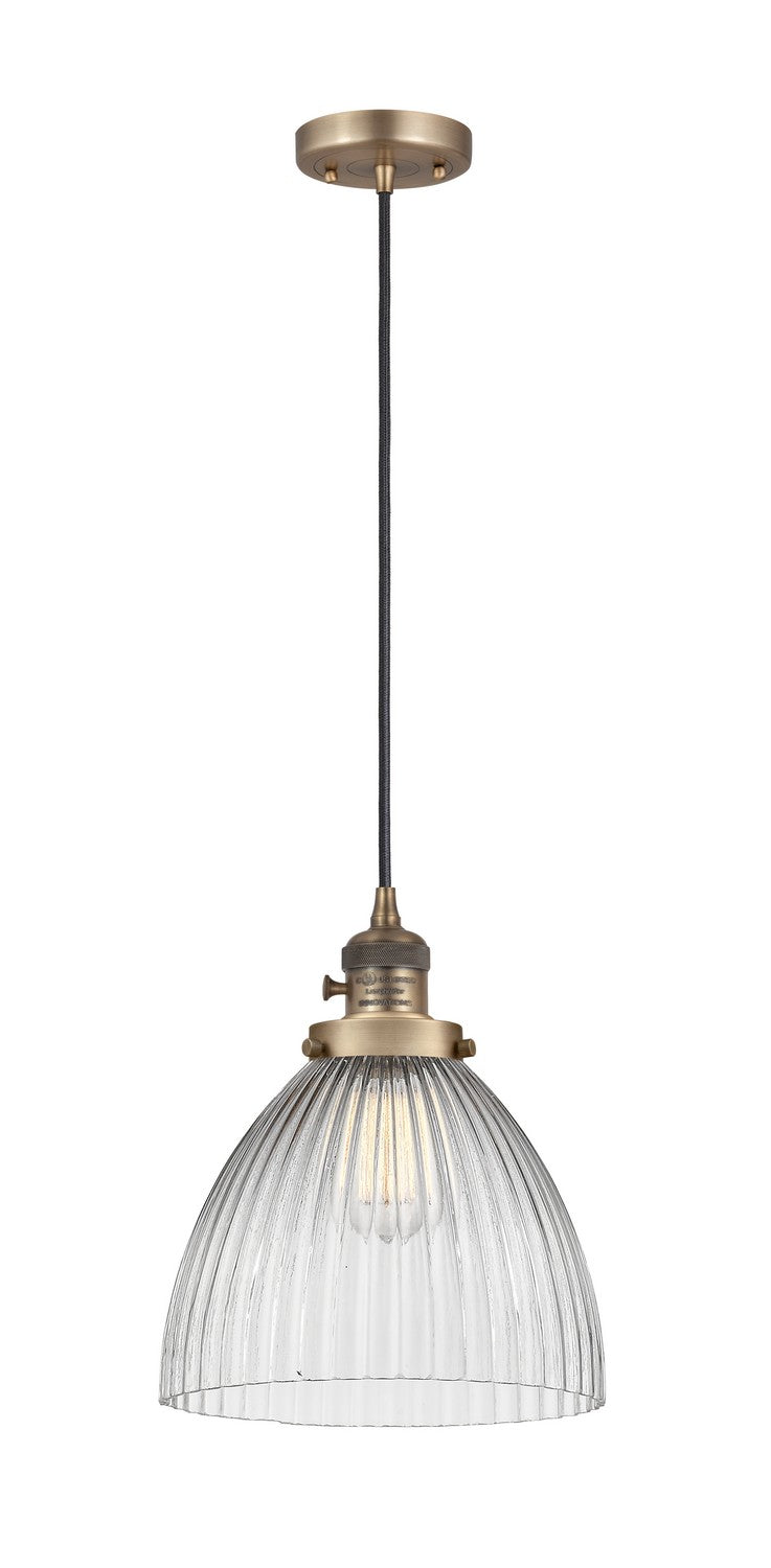 Innovations 201CSW-BB-G222-LED LED Mini Pendant, Brushed Brass
