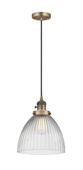 Innovations 201CSW-BB-G222-LED LED Mini Pendant, Brushed Brass