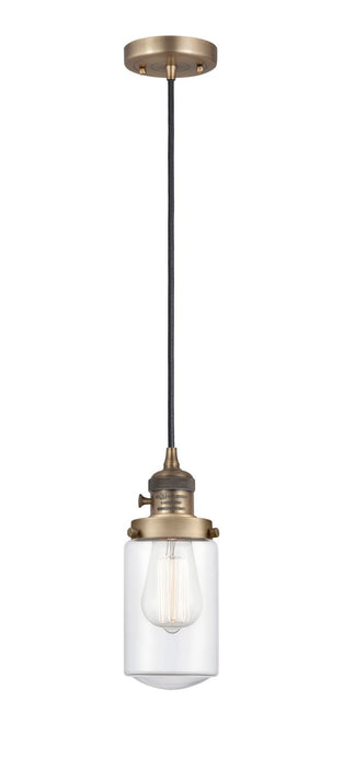 Innovations 201CSW-BB-G312-LED LED Mini Pendant, Brushed Brass