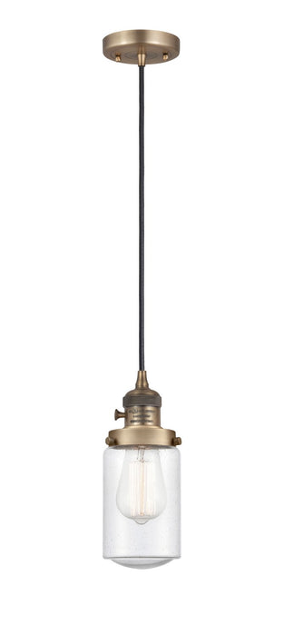 Innovations 201CSW-BB-G314-LED LED Mini Pendant, Brushed Brass