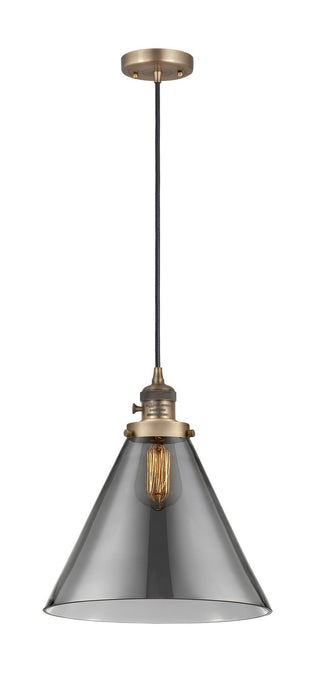 Innovations 201CSW-BB-G43-L-LED LED Mini Pendant, Brushed Brass