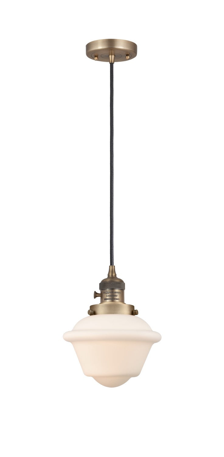 Innovations 201CSW-BB-G531 One Light Mini Pendant, Brushed Brass